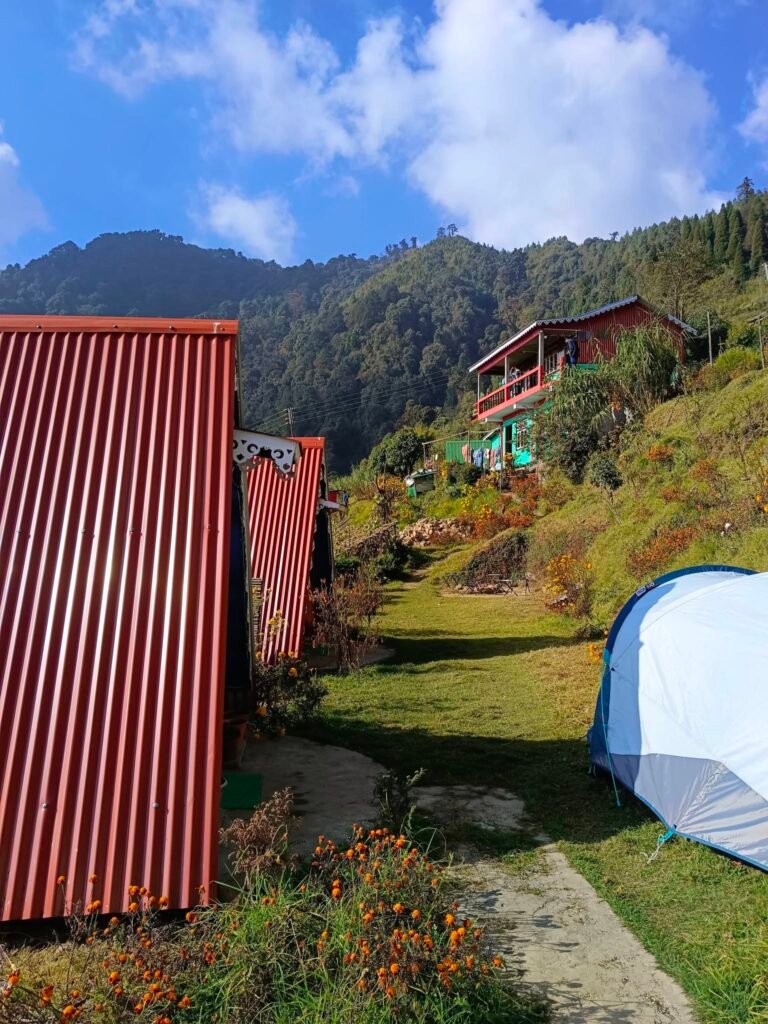 Homestay rooms at Gurdum