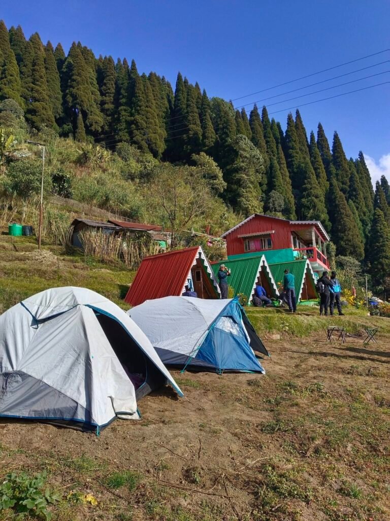 Adventure tents at Gurdum