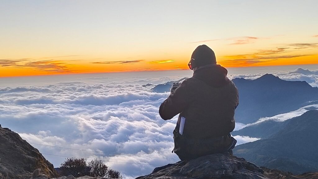 Sunrise on the Sandakphu trek